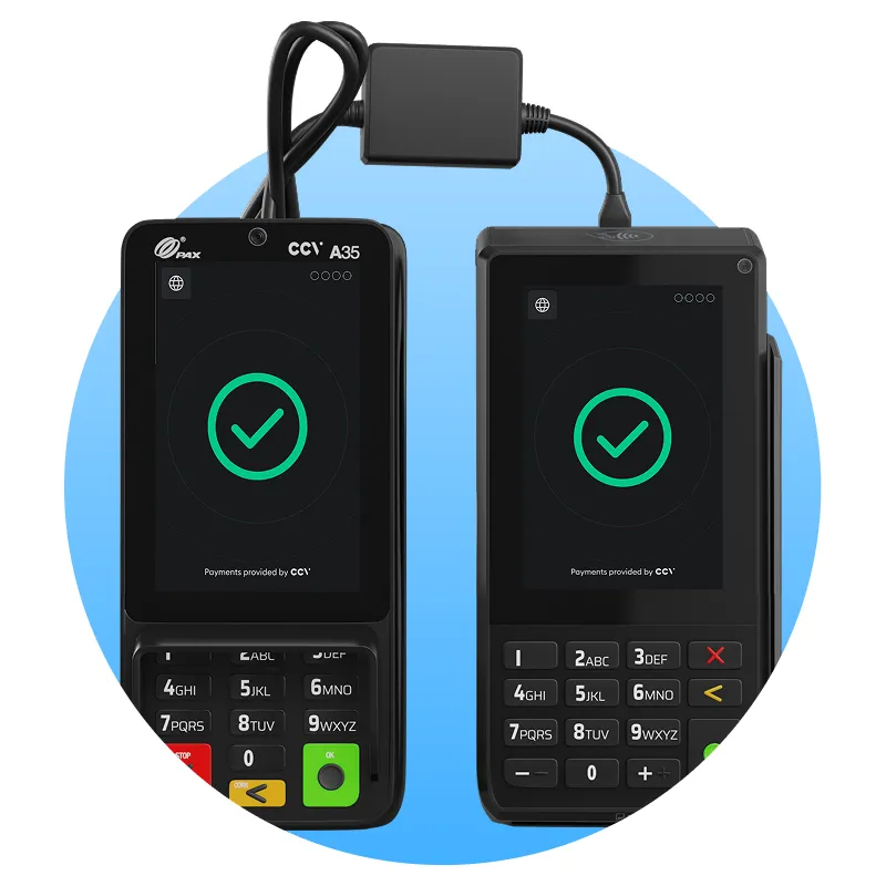 CCV Duo Base A80/A35 betaalautomaat